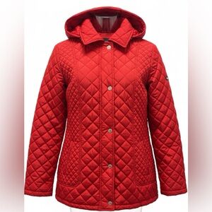 Calvin Klein Quilted Red Women's XL Jacket